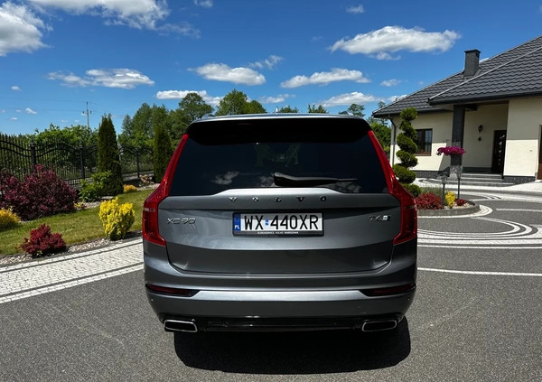 Volvo XC 90 cena 153700 przebieg: 131822, rok produkcji 2016 z Warszawa małe 781